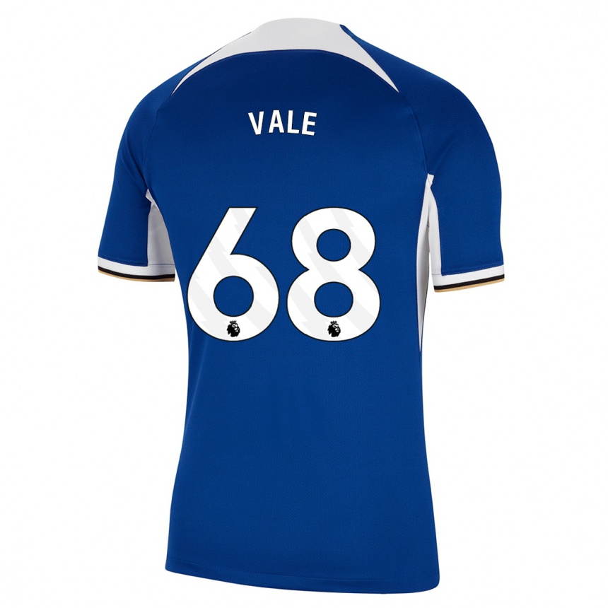 Vaikiškas Harvey Vale #68 Mėlyna Namų Marškinėliai 2023/24 T-Shirt