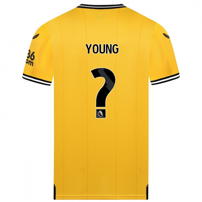 Vaikiškas Joe Young #0 Geltona Namų Marškinėliai 2023/24 T-Shirt