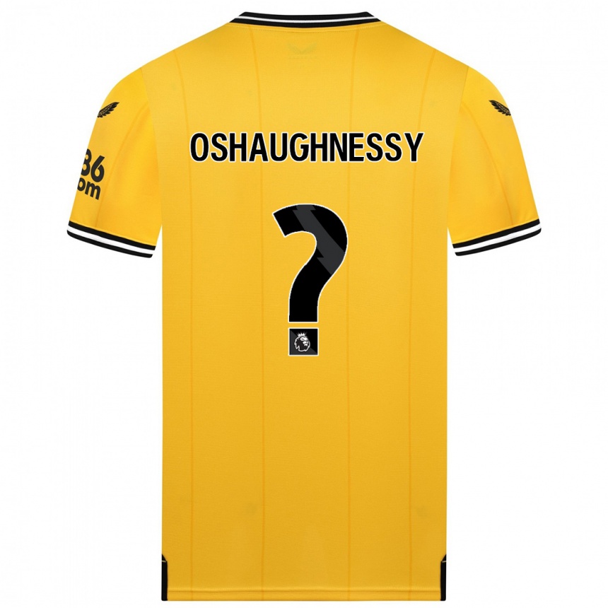 Vaikiškas Joe Oshaughnessy #0 Geltona Namų Marškinėliai 2023/24 T-Shirt