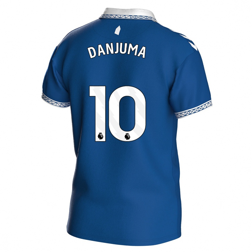 Vaikiškas Arnaut Danjuma #10 Karališkai Mėlyna Namų Marškinėliai 2023/24 T-Shirt