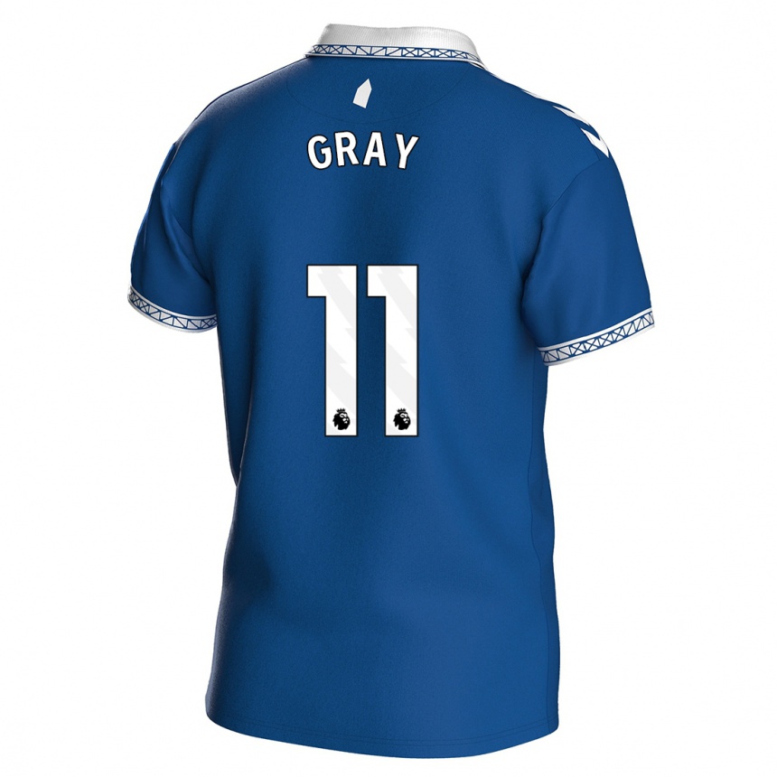 Vaikiškas Demarai Gray #11 Karališkai Mėlyna Namų Marškinėliai 2023/24 T-Shirt