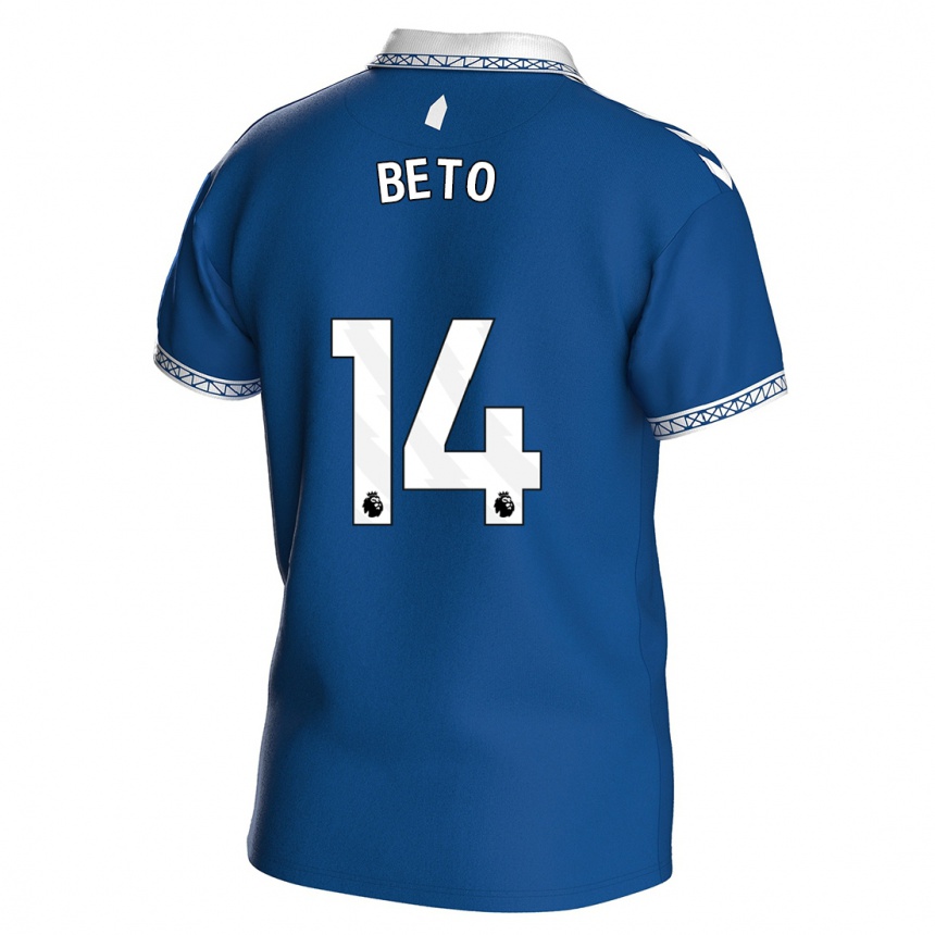 Vaikiškas Beto #14 Karališkai Mėlyna Namų Marškinėliai 2023/24 T-Shirt