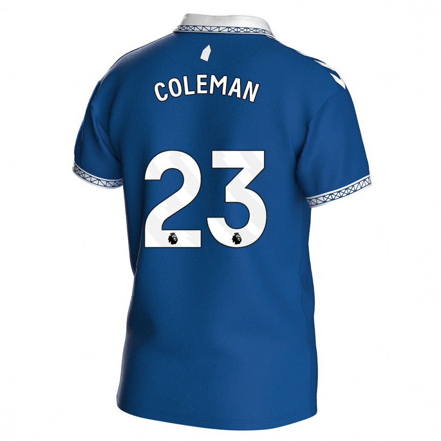 Vaikiškas Seamus Coleman #23 Karališkai Mėlyna Namų Marškinėliai 2023/24 T-Shirt