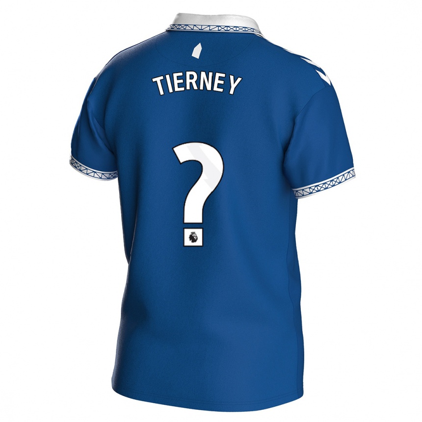 Vaikiškas Jack Tierney #0 Karališkai Mėlyna Namų Marškinėliai 2023/24 T-Shirt