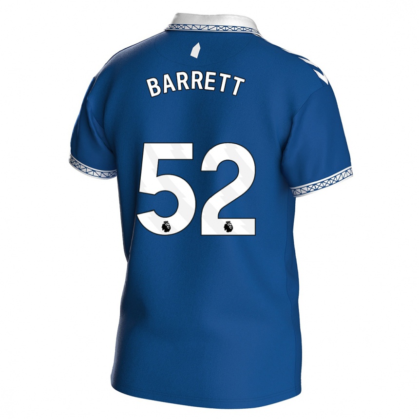 Vaikiškas Jack Barrett #52 Karališkai Mėlyna Namų Marškinėliai 2023/24 T-Shirt