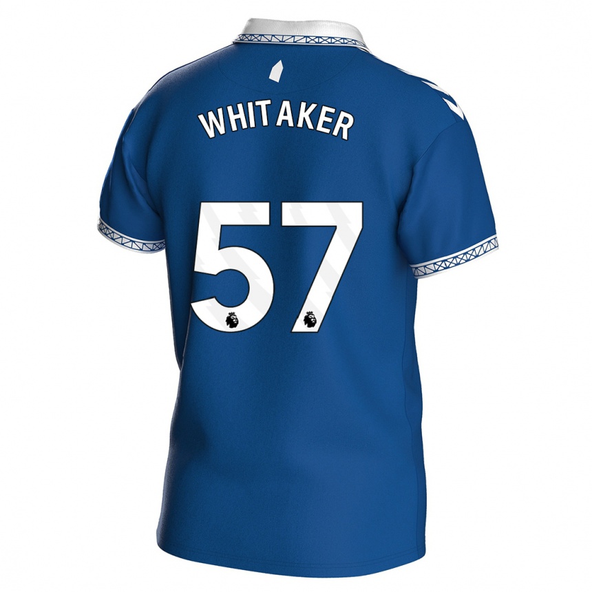 Vaikiškas Charlie Whitaker #57 Karališkai Mėlyna Namų Marškinėliai 2023/24 T-Shirt