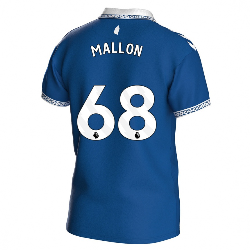 Vaikiškas Mathew Mallon #68 Karališkai Mėlyna Namų Marškinėliai 2023/24 T-Shirt