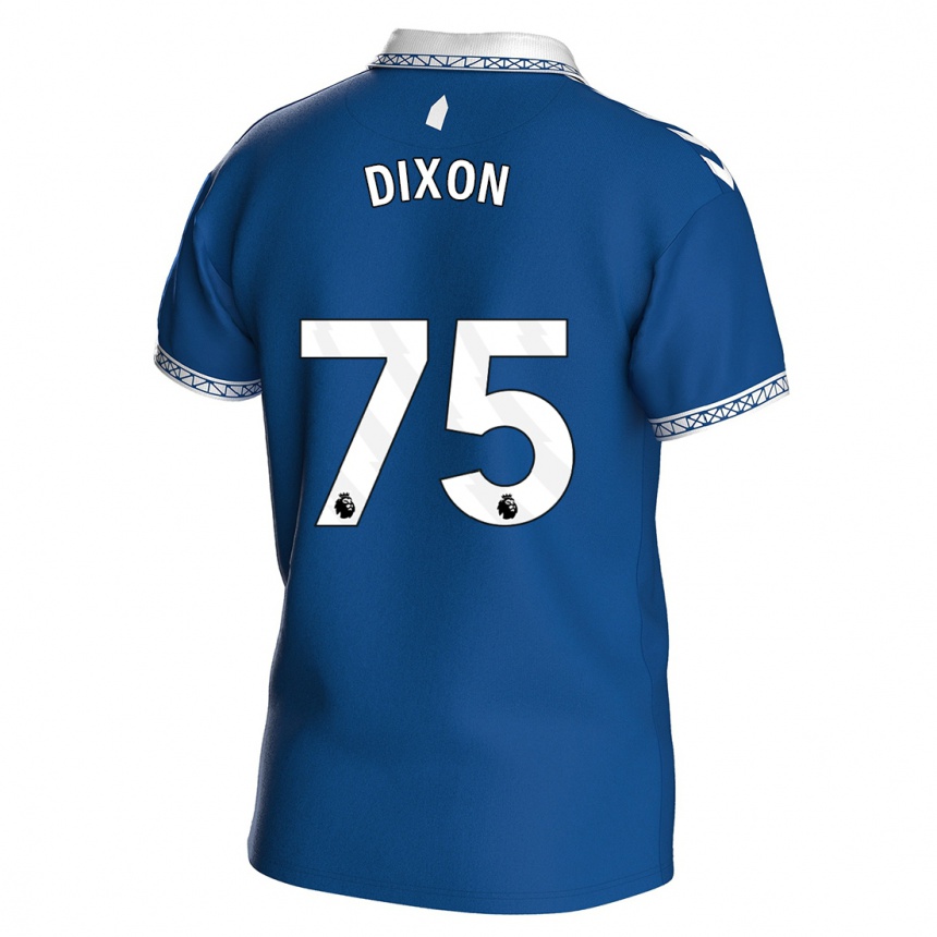 Vaikiškas Roman Dixon #75 Karališkai Mėlyna Namų Marškinėliai 2023/24 T-Shirt