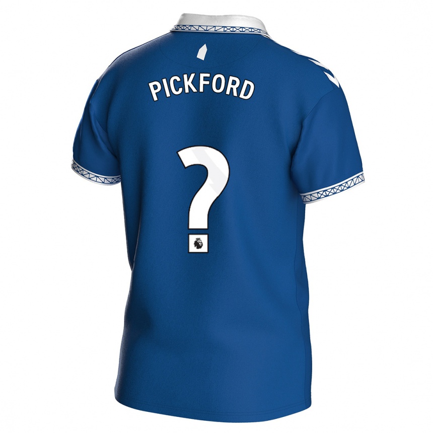 Vaikiškas George Pickford #0 Karališkai Mėlyna Namų Marškinėliai 2023/24 T-Shirt