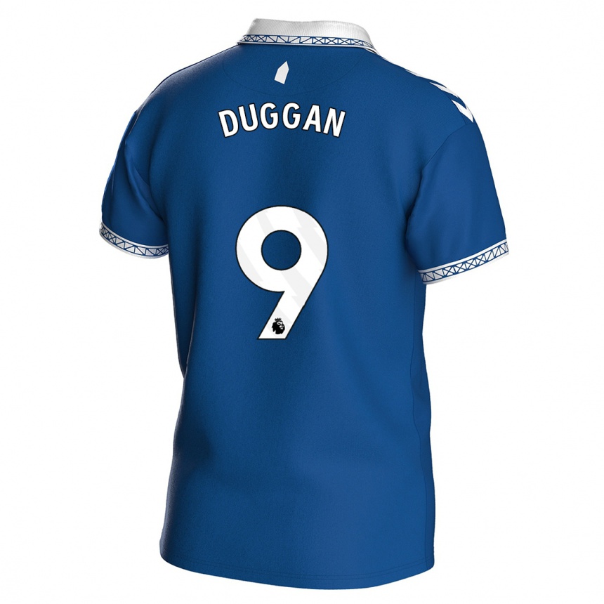 Vaikiškas Toni Duggan #9 Karališkai Mėlyna Namų Marškinėliai 2023/24 T-Shirt