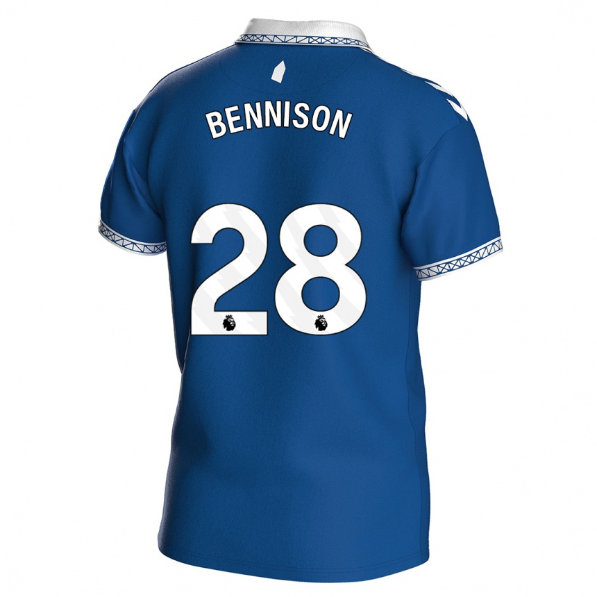 Vaikiškas Hanna Bennison #28 Karališkai Mėlyna Namų Marškinėliai 2023/24 T-Shirt