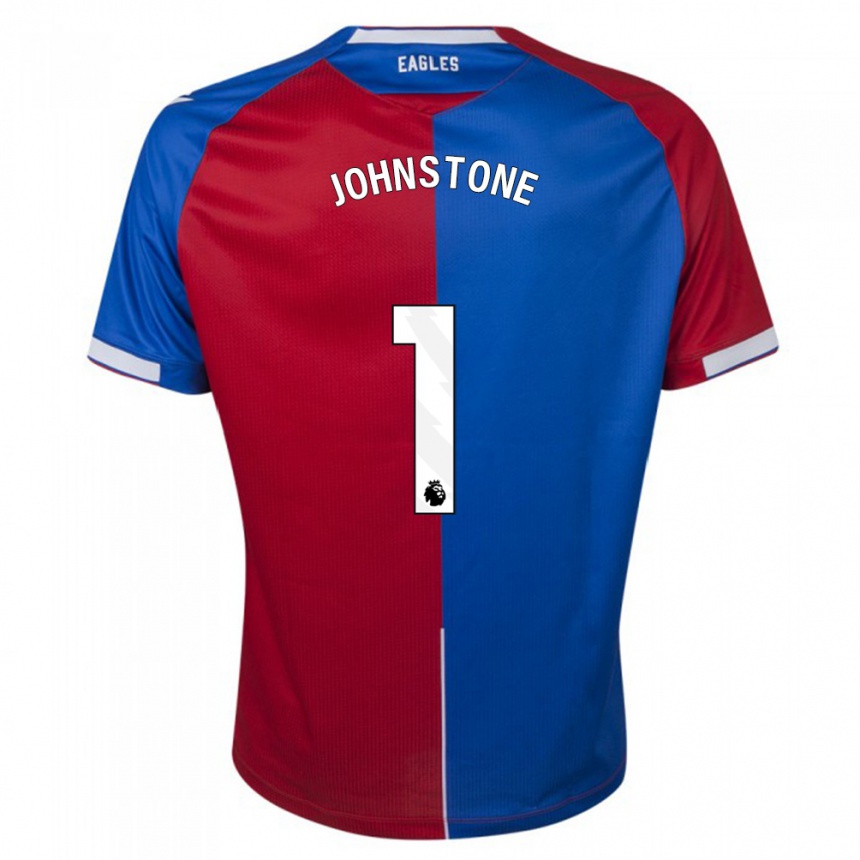 Vaikiškas Sam Johnstone #1 Raudona Melyna Namų Marškinėliai 2023/24 T-Shirt