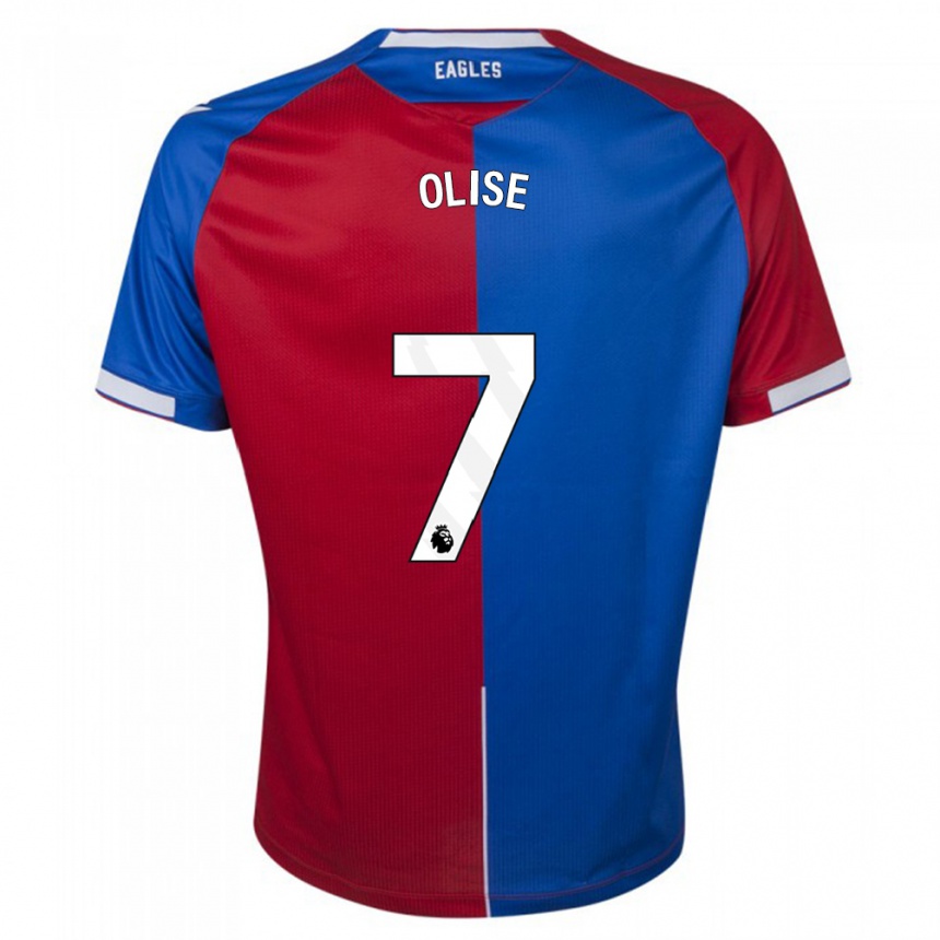 Vaikiškas Michael Olise #7 Raudona Melyna Namų Marškinėliai 2023/24 T-Shirt