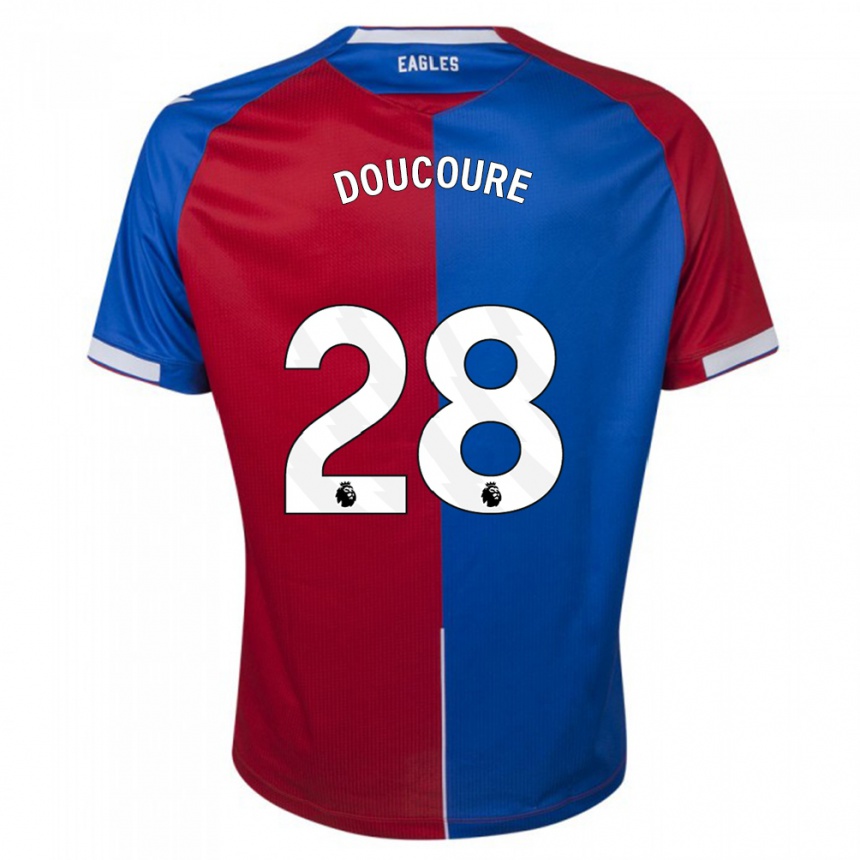 Vaikiškas Cheick Doucouré #28 Raudona Melyna Namų Marškinėliai 2023/24 T-Shirt