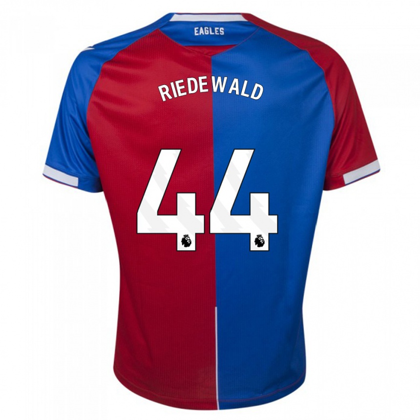 Vaikiškas Jairo Riedewald #44 Raudona Melyna Namų Marškinėliai 2023/24 T-Shirt