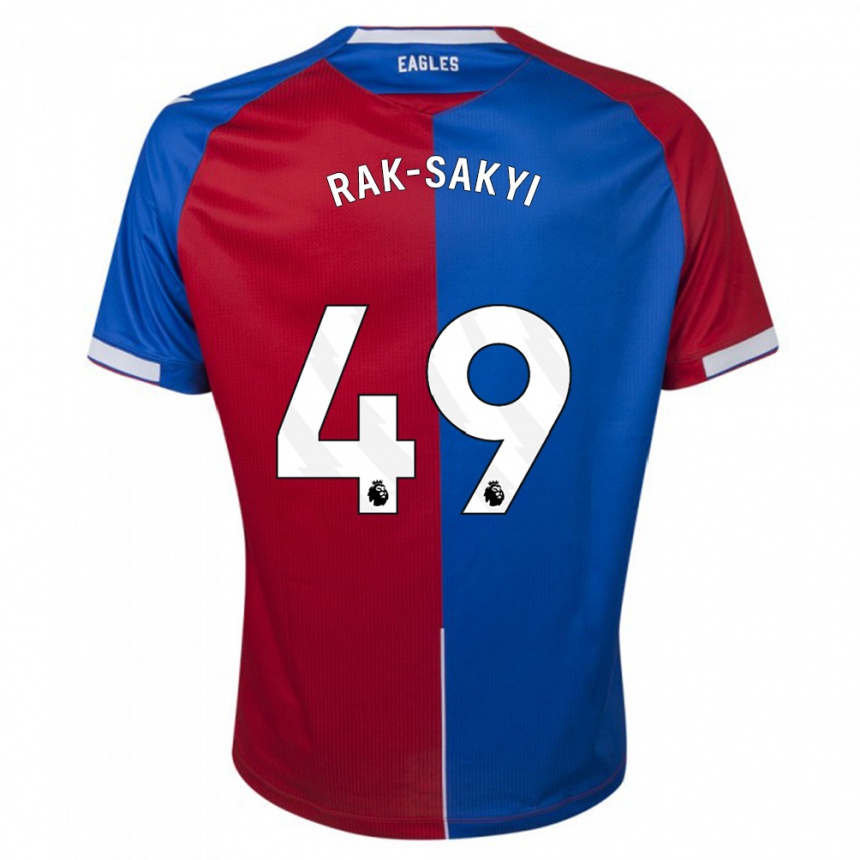 Vaikiškas Jesurun Rak-Sakyi #49 Raudona Melyna Namų Marškinėliai 2023/24 T-Shirt