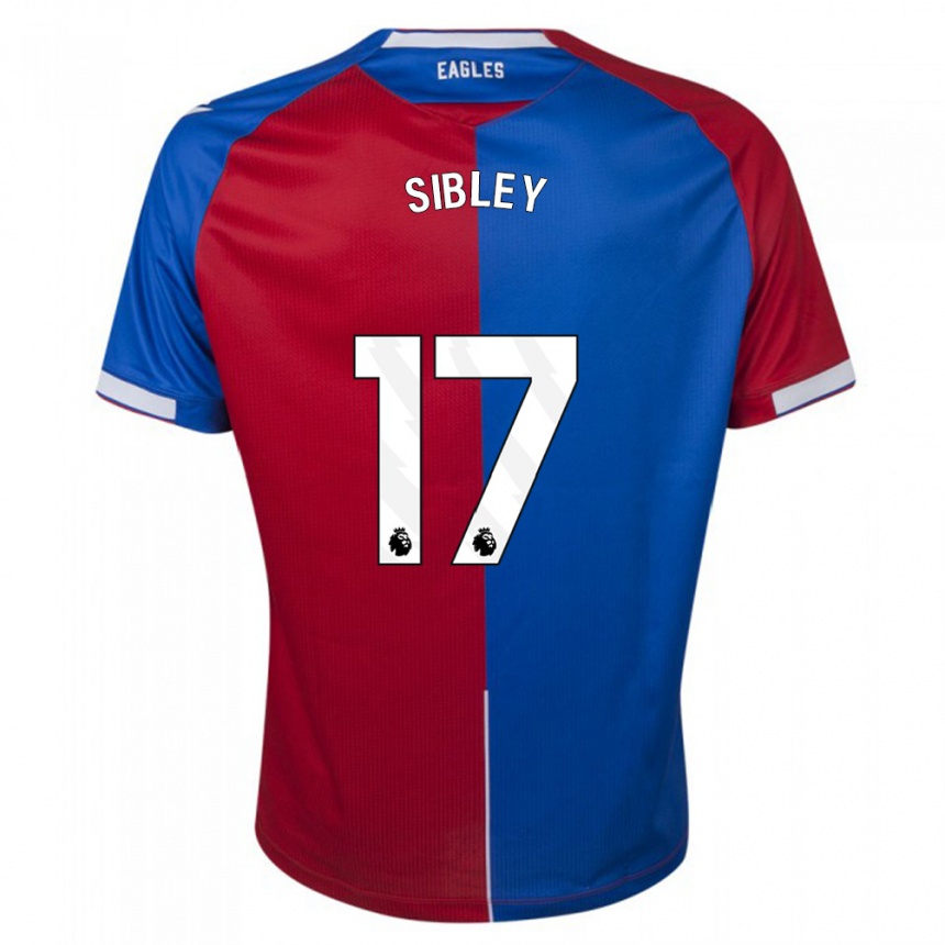 Vaikiškas Isabella Sibley #17 Raudona Melyna Namų Marškinėliai 2023/24 T-Shirt