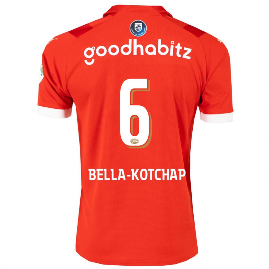 Vaikiškas Armel Bella-Kotchap #6 Raudona Namų Marškinėliai 2023/24 T-Shirt