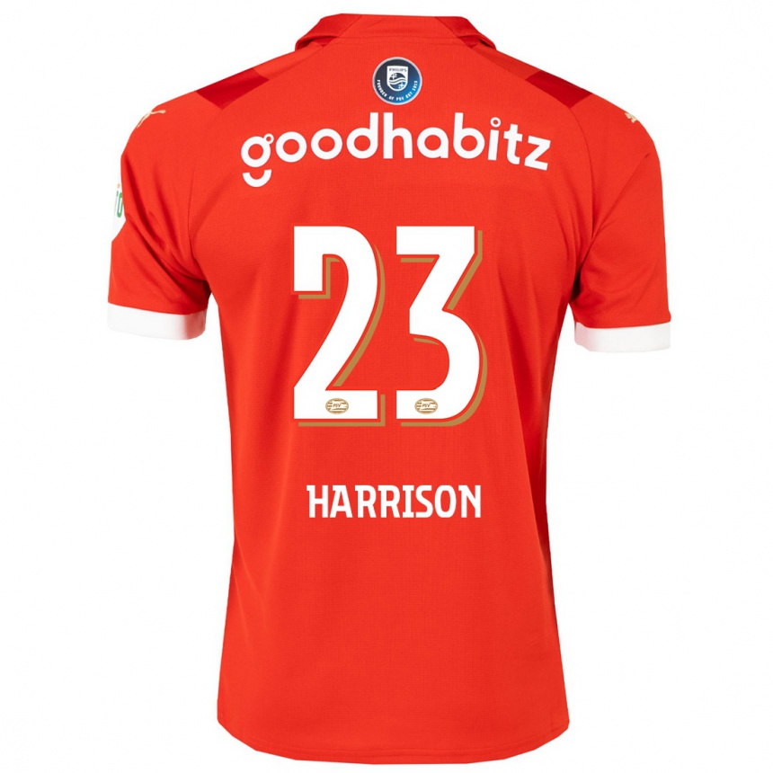 Vaikiškas Amy Harrison #23 Raudona Namų Marškinėliai 2023/24 T-Shirt