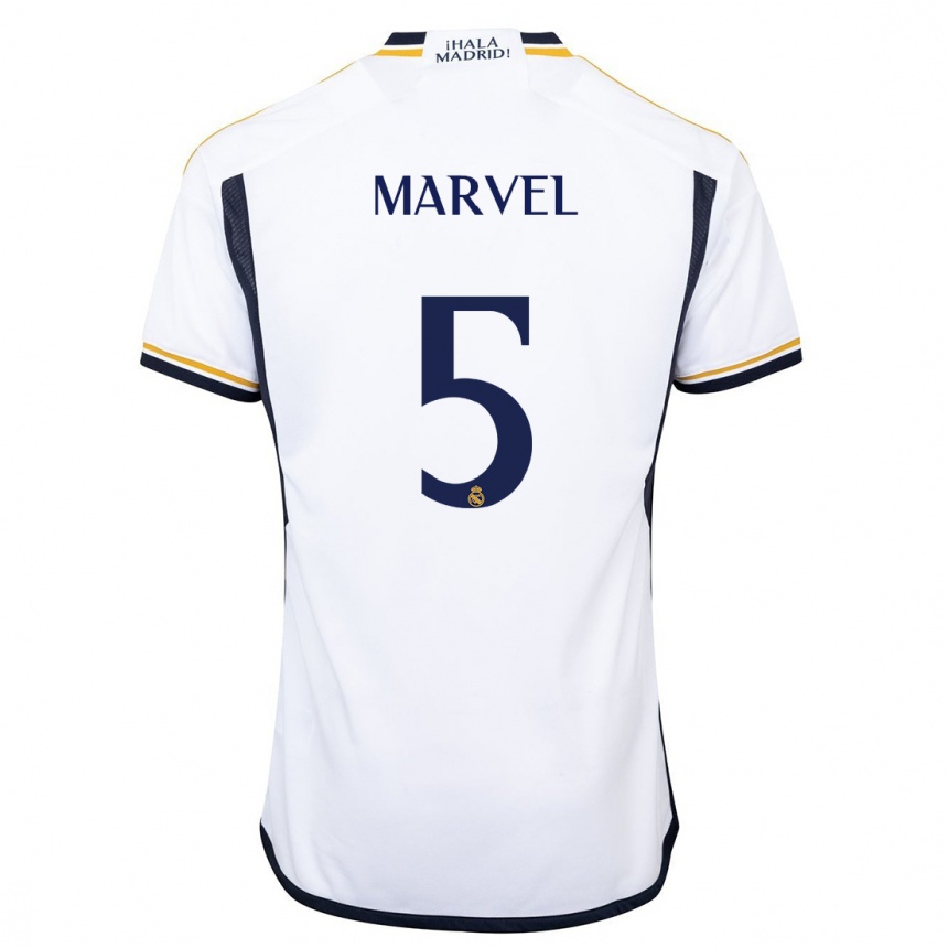 Vaikiškas Marvel #5 Baltas Namų Marškinėliai 2023/24 T-Shirt