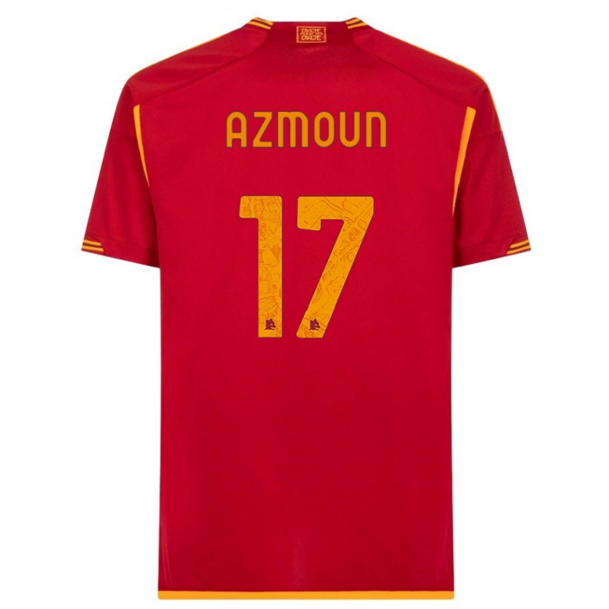 Vaikiškas Sardar Azmoun #17 Raudona Namų Marškinėliai 2023/24 T-Shirt