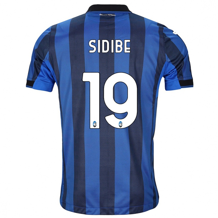 Vaikiškas Alassane Sidibe #19 Juoda Mėlyna Namų Marškinėliai 2023/24 T-Shirt