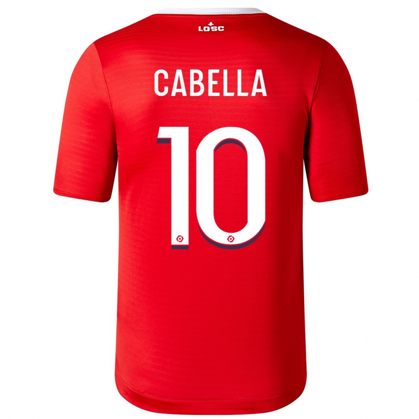 Vaikiškas Rémy Cabella #10 Raudona Namų Marškinėliai 2023/24 T-Shirt