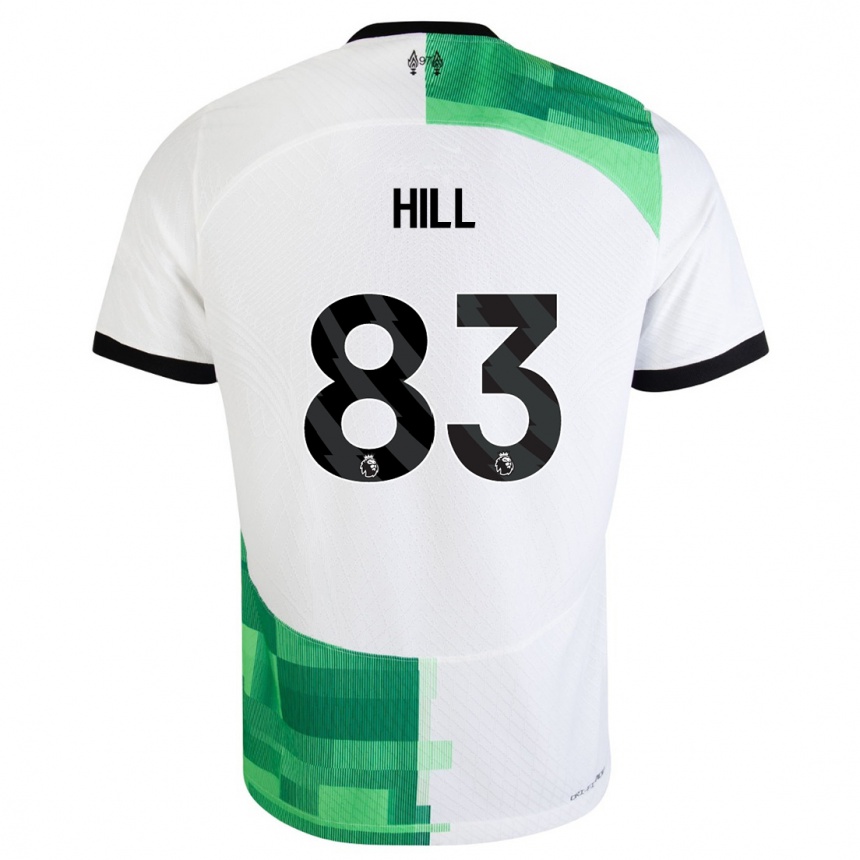 Vaikiškas Tom Hill #83 Balta Žalia Išvykos Marškinėliai 2023/24 T-Shirt