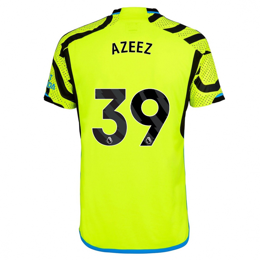 Vaikiškas Miguel Azeez #39 Geltona Išvykos Marškinėliai 2023/24 T-Shirt