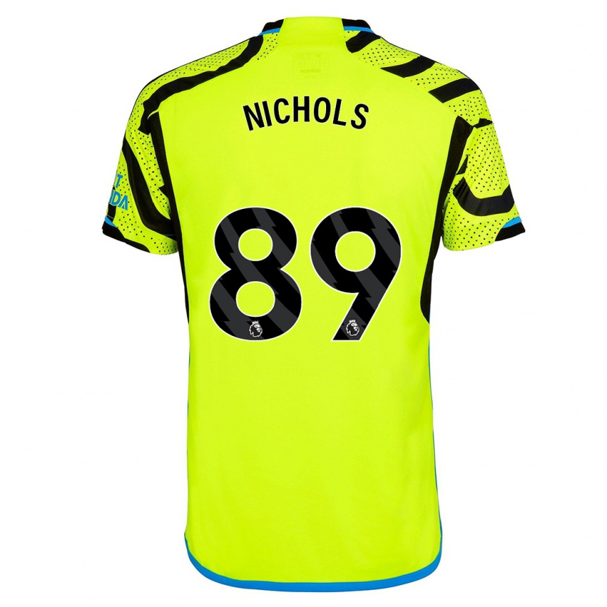 Vaikiškas Josh Nichols #89 Geltona Išvykos Marškinėliai 2023/24 T-Shirt