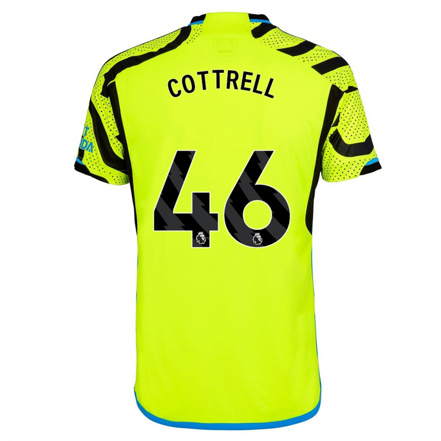 Vaikiškas Ben Cottrell #46 Geltona Išvykos Marškinėliai 2023/24 T-Shirt