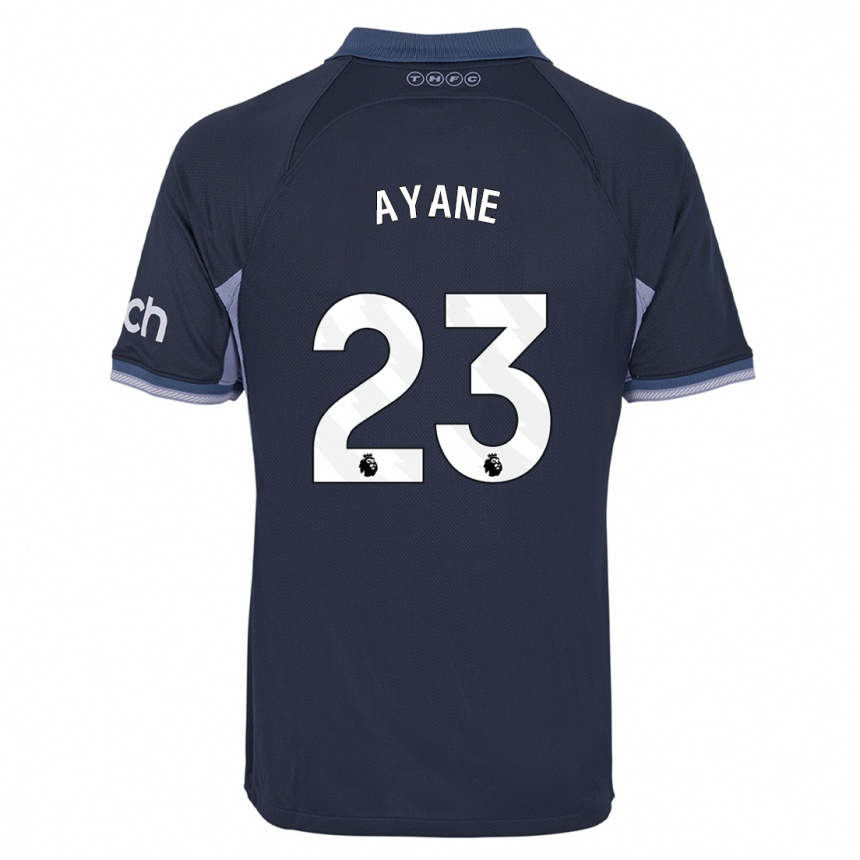 Vaikiškas Rosella Ayane #23 Tamsiai Mėlyna Išvykos Marškinėliai 2023/24 T-Shirt