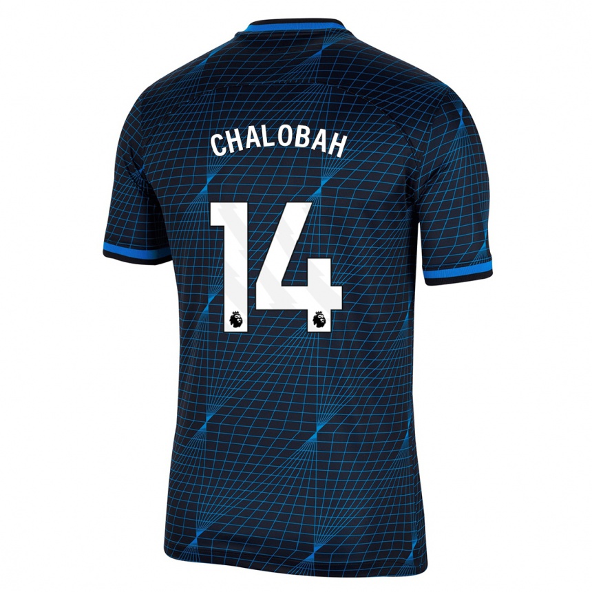 Vaikiškas Trevoh Chalobah #14 Tamsiai Mėlyna Išvykos Marškinėliai 2023/24 T-Shirt