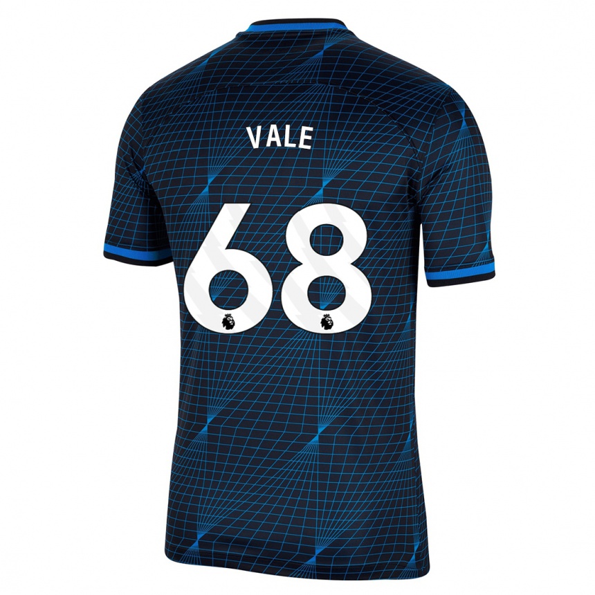 Vaikiškas Harvey Vale #68 Tamsiai Mėlyna Išvykos Marškinėliai 2023/24 T-Shirt