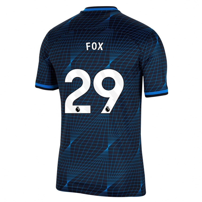 Vaikiškas Jorja Fox #29 Tamsiai Mėlyna Išvykos Marškinėliai 2023/24 T-Shirt