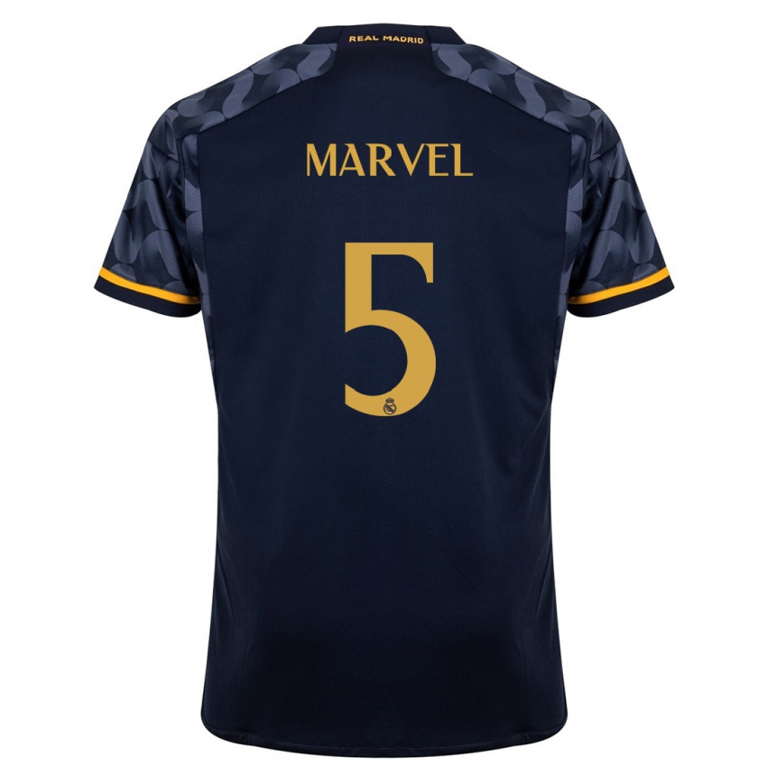 Vaikiškas Marvel #5 Tamsiai Mėlyna Išvykos Marškinėliai 2023/24 T-Shirt