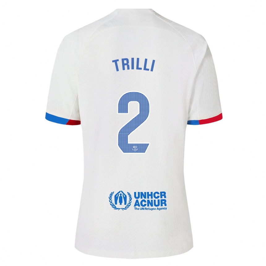 Vaikiškas Trilli #2 Baltas Išvykos Marškinėliai 2023/24 T-Shirt