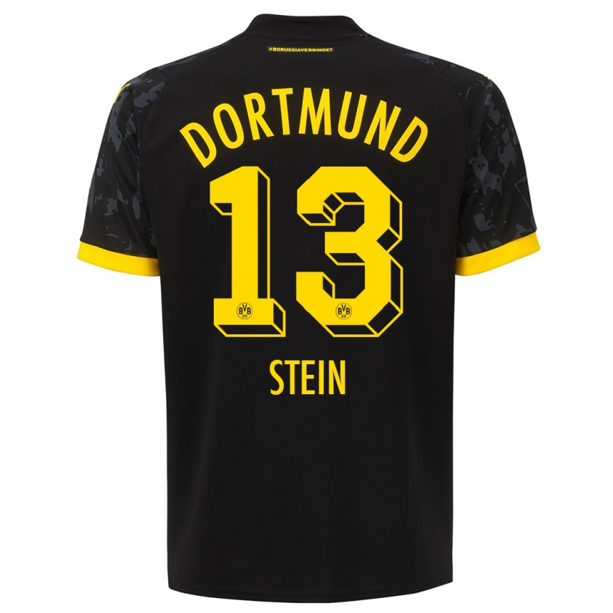 Vaikiškas Daniel Stein #13 Juoda Išvykos Marškinėliai 2023/24 T-Shirt