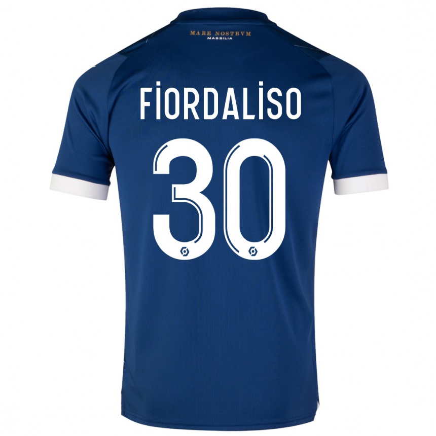 Vaikiškas Thelma Fiordaliso #30 Tamsiai Mėlyna Išvykos Marškinėliai 2023/24 T-Shirt