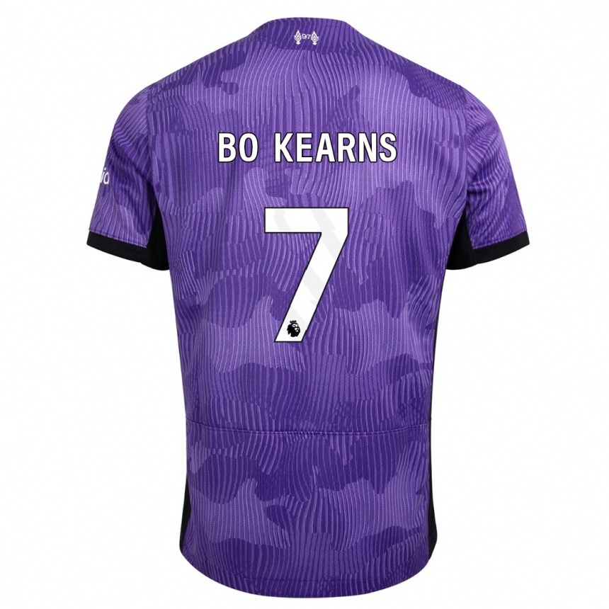 Vaikiškas Missy Bo Kearns #7 Violetinė Trečias Marškinėliai 2023/24 T-Shirt