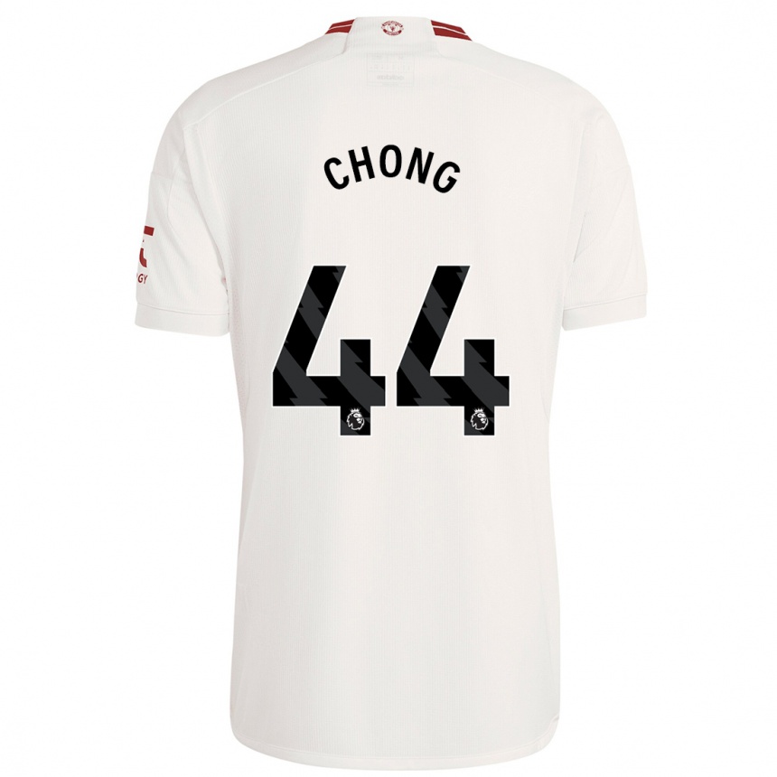 Vaikiškas Tahith Chong #44 Baltas Trečias Marškinėliai 2023/24 T-Shirt