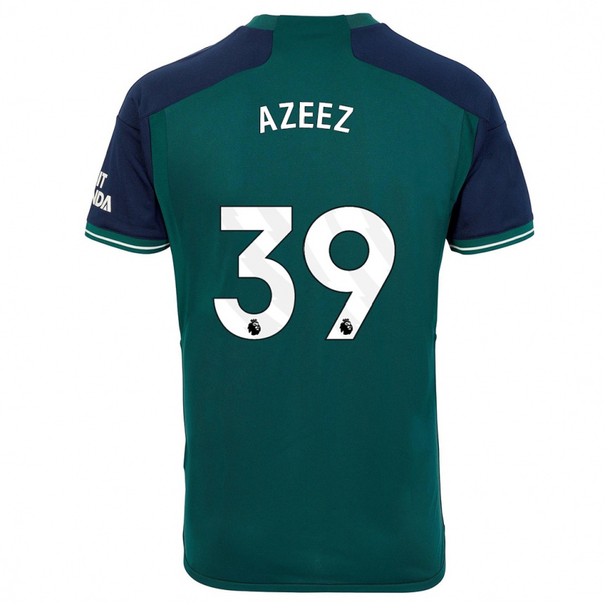 Vaikiškas Miguel Azeez #39 Žalias Trečias Marškinėliai 2023/24 T-Shirt