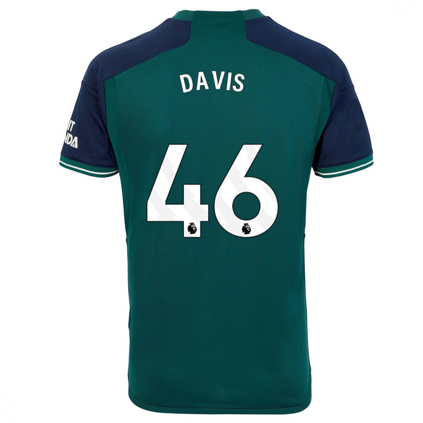 Vaikiškas Timi Davis #46 Žalias Trečias Marškinėliai 2023/24 T-Shirt