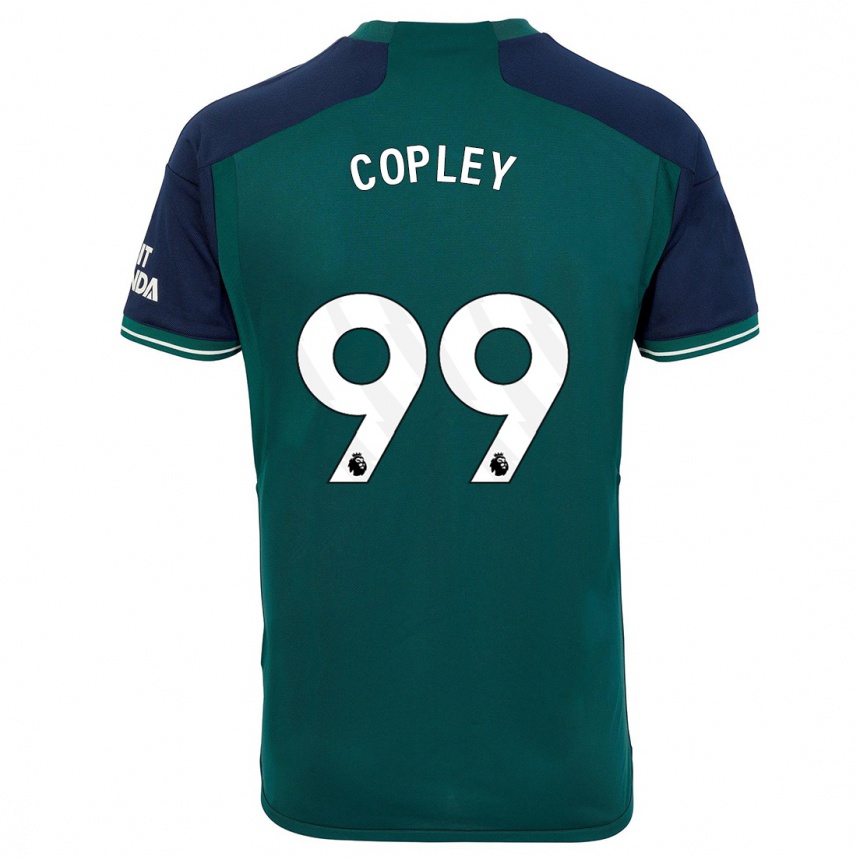 Vaikiškas Louie Copley #99 Žalias Trečias Marškinėliai 2023/24 T-Shirt