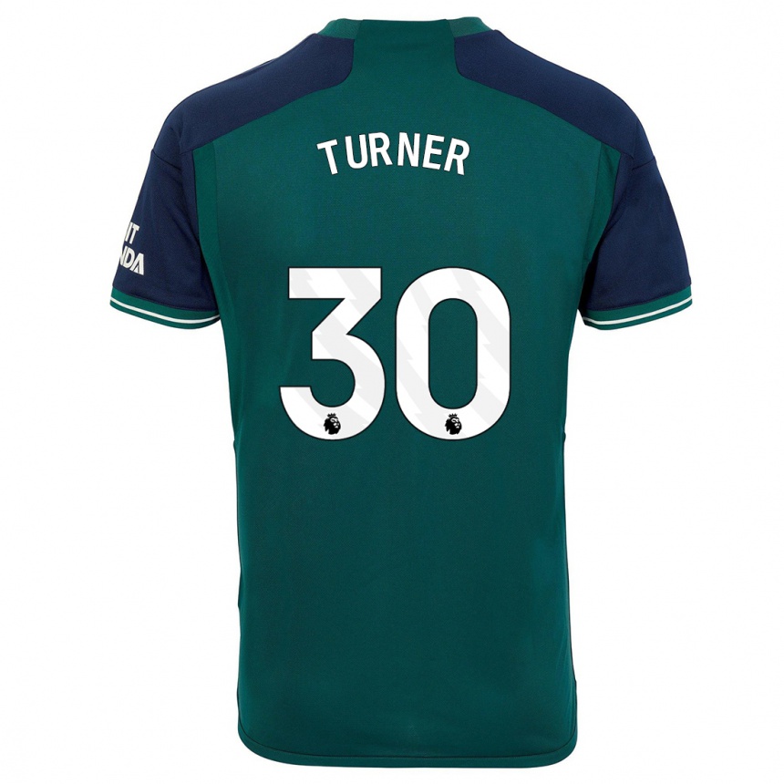 Vaikiškas Matt Turner #30 Žalias Trečias Marškinėliai 2023/24 T-Shirt