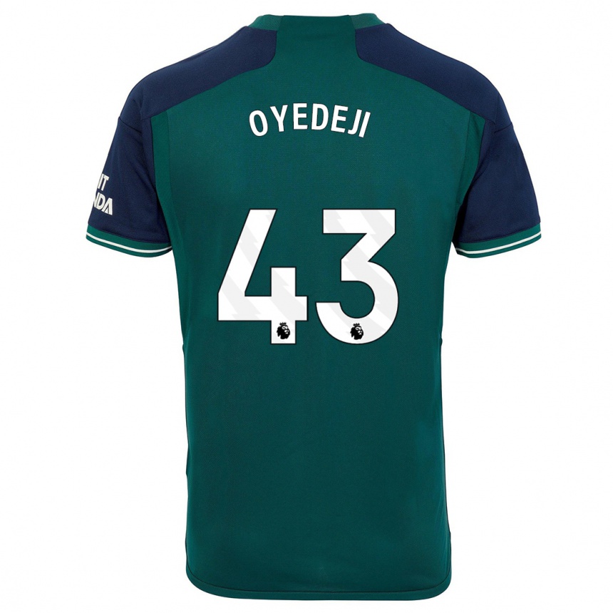 Vaikiškas Nathan Butler Oyedeji #43 Žalias Trečias Marškinėliai 2023/24 T-Shirt