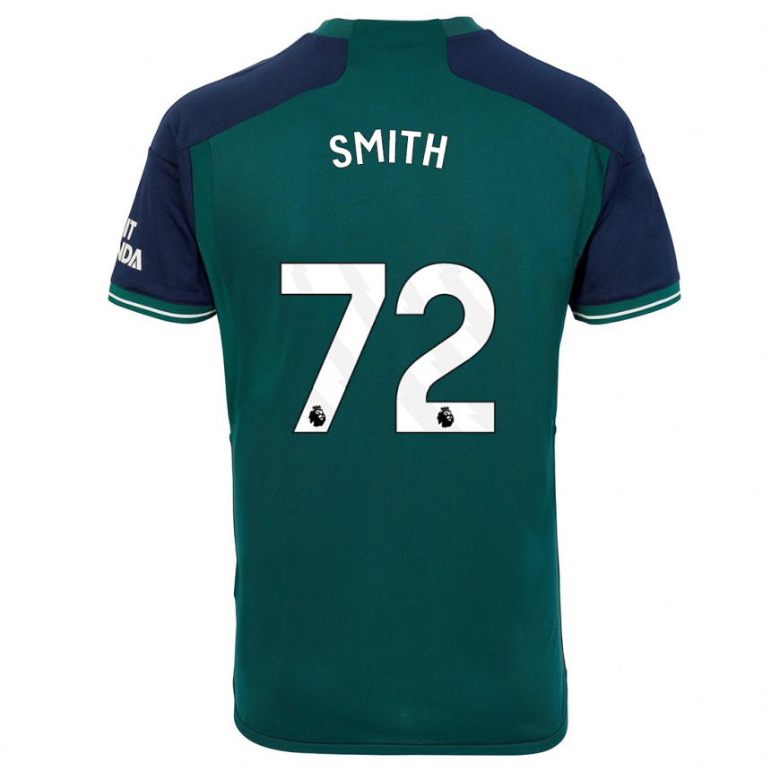 Vaikiškas Matt Smith #72 Žalias Trečias Marškinėliai 2023/24 T-Shirt