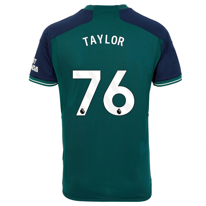 Vaikiškas Kido Taylor Hart #76 Žalias Trečias Marškinėliai 2023/24 T-Shirt