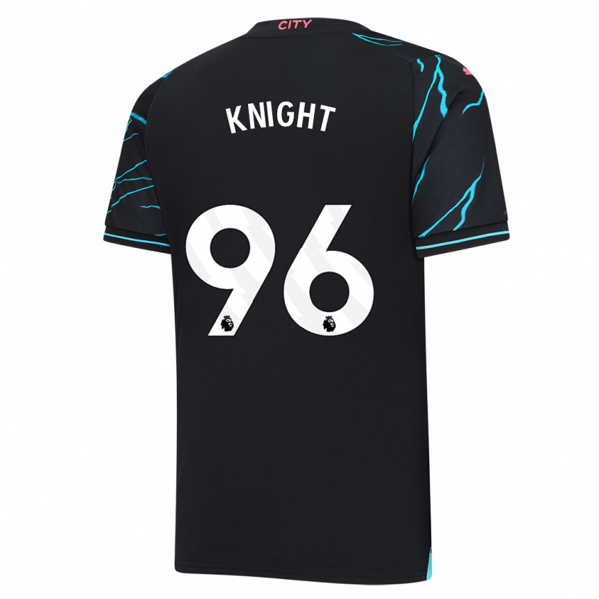 Vaikiškas Ben Knight #96 Tamsiai Mėlyna Trečias Marškinėliai 2023/24 T-Shirt