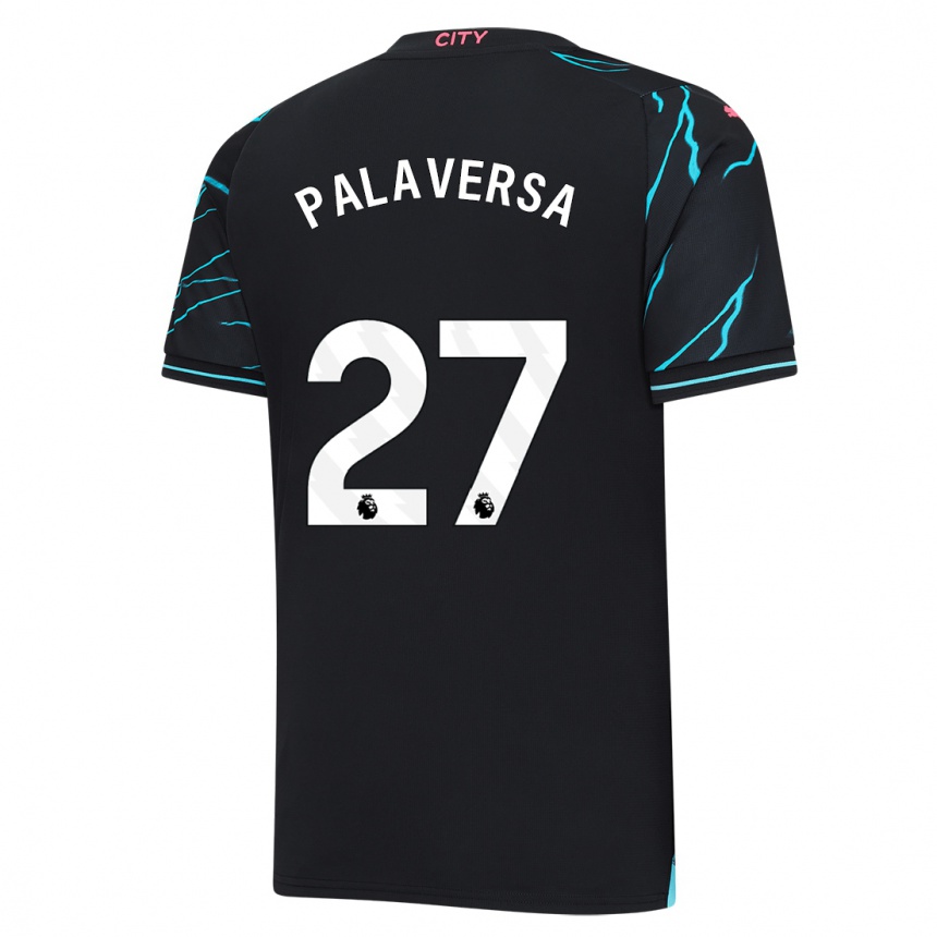 Vaikiškas Ante Palaversa #27 Tamsiai Mėlyna Trečias Marškinėliai 2023/24 T-Shirt